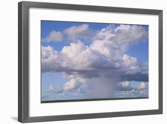 Cumulus Clouds Forming a Rainstorm-DLILLC-Framed Photographic Print