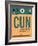 CUN Cuncun Luggage Tag I-NaxArt-Framed Art Print