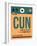 CUN Cuncun Luggage Tag I-NaxArt-Framed Art Print