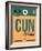 CUN Cuncun Luggage Tag I-NaxArt-Framed Art Print