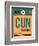 CUN Cuncun Luggage Tag I-NaxArt-Framed Art Print