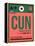 CUN Cuncun Luggage Tag II-NaxArt-Framed Stretched Canvas