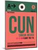 CUN Cuncun Luggage Tag II-NaxArt-Mounted Art Print