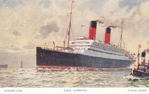 Cunard Carmania, Ocean Liner