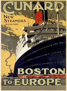 Cunard Line, Boston to Europe