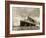 Cunard Liner Lusitania 1915-null-Framed Photographic Print