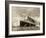 Cunard Liner Lusitania 1915-null-Framed Photographic Print