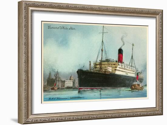 Cunard White Star-null-Framed Art Print