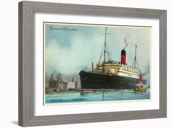 Cunard White Star-null-Framed Art Print