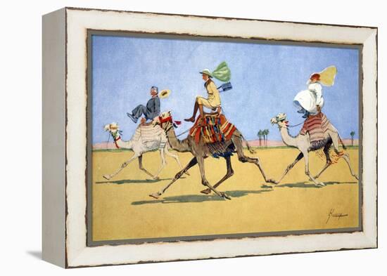 Cup and Ball-the camel's favourite game', 1908-Lance Thackeray-Framed Premier Image Canvas