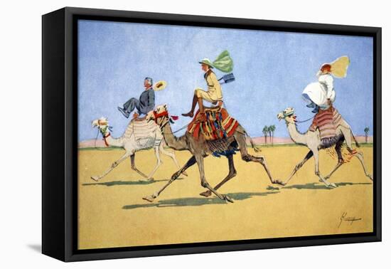 Cup and Ball-the camel's favourite game', 1908-Lance Thackeray-Framed Premier Image Canvas