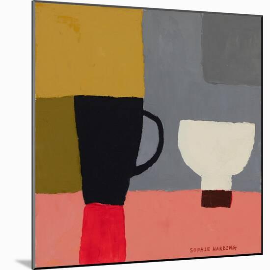 Cup and Bowl-Sophie Harding-Mounted Giclee Print