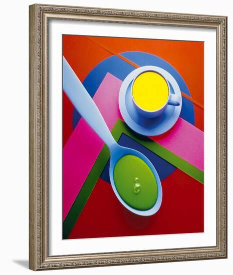 Cup and Saucer-Frank Farrelly-Framed Giclee Print