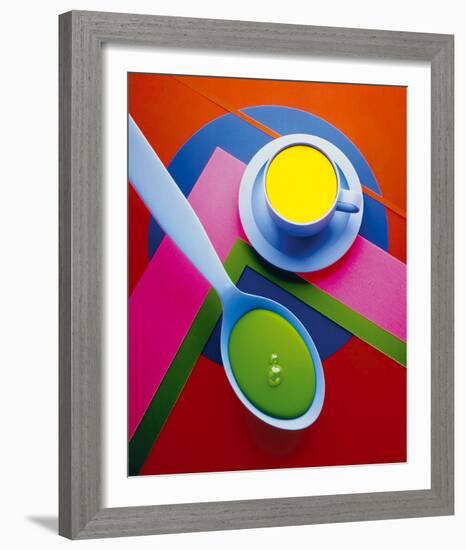 Cup and Saucer-Frank Farrelly-Framed Giclee Print