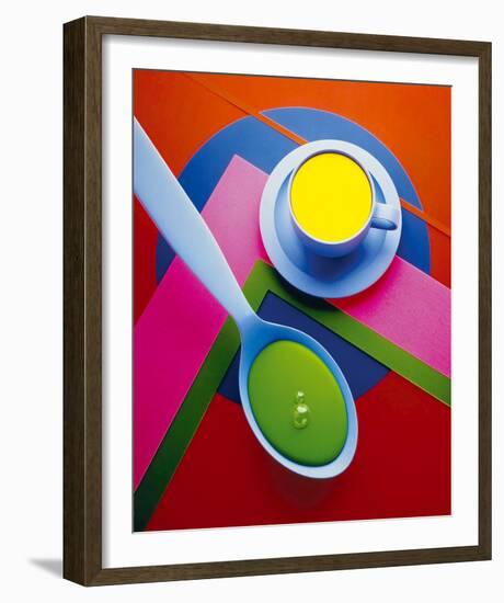 Cup and Saucer-Frank Farrelly-Framed Giclee Print