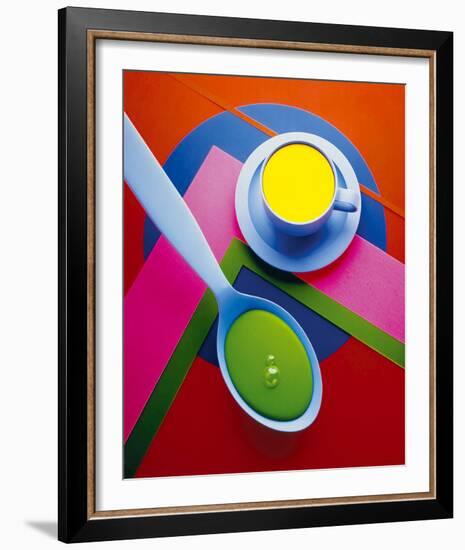 Cup and Saucer-Frank Farrelly-Framed Giclee Print