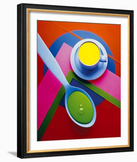 Cup and Saucer-Frank Farrelly-Framed Giclee Print