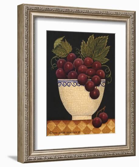 Cup O Grapes-Diane Ulmer Pedersen-Framed Art Print