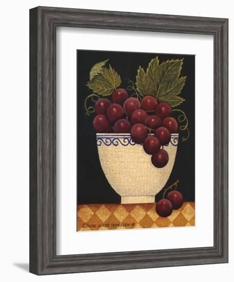 Cup O Grapes-Diane Ulmer Pedersen-Framed Art Print