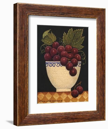 Cup O Grapes-Diane Ulmer Pedersen-Framed Art Print