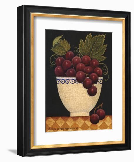 Cup O Grapes-Diane Ulmer Pedersen-Framed Art Print