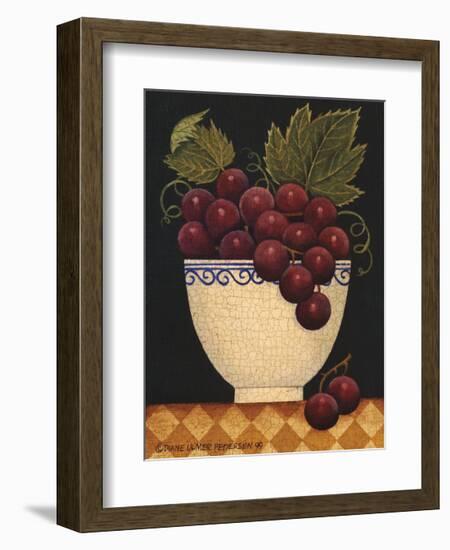 Cup O Grapes-Diane Ulmer Pedersen-Framed Giclee Print