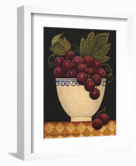 Cup O Grapes-Diane Ulmer Pedersen-Framed Giclee Print