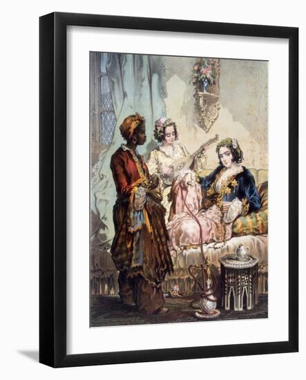 Cup of Coffee, 1858-Amadeo Preziosi-Framed Giclee Print