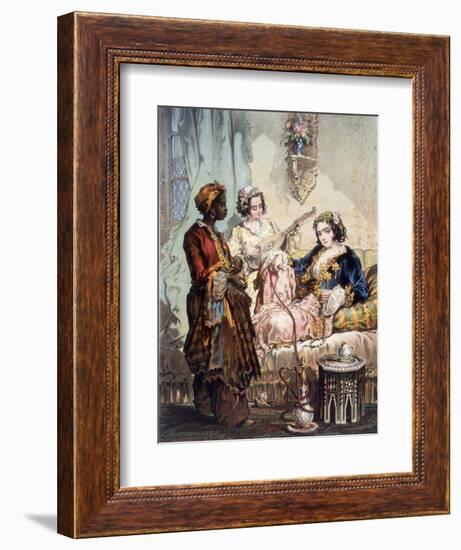 Cup of Coffee, 1858-Amadeo Preziosi-Framed Giclee Print