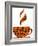 Cup Of Coffee Made From Typography-Marish-Framed Art Print