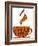 Cup Of Coffee Made From Typography-Marish-Framed Art Print