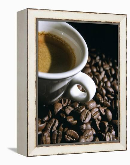 Cup of Coffee-Tek Image-Framed Premier Image Canvas