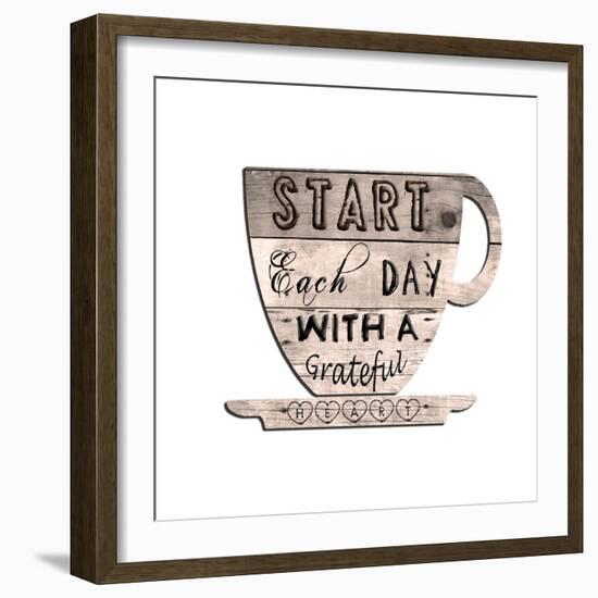 Cup Of Coffee-Sheldon Lewis-Framed Art Print