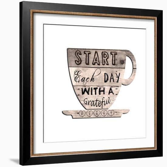 Cup Of Coffee-Sheldon Lewis-Framed Art Print