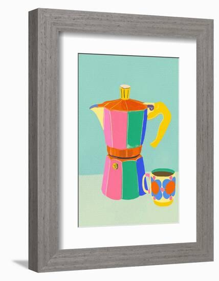 Cup of Coffee-Gigi Rosado-Framed Photographic Print