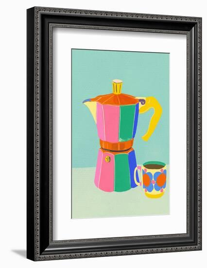 Cup of Coffee-Gigi Rosado-Framed Photographic Print