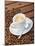 Cup of Espresso and Coffee Beans-Chris Schäfer-Mounted Photographic Print