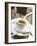 Cup of Espresso on Table in Cafe-null-Framed Photographic Print