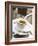 Cup of Espresso on Table in Cafe-null-Framed Photographic Print