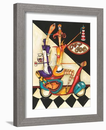 Cup of Joe-Jennifer Garant-Framed Premium Giclee Print