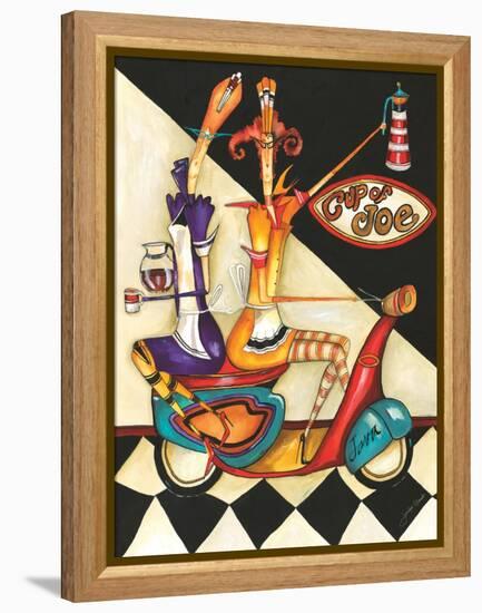 Cup of Joe-Jennifer Garant-Framed Premier Image Canvas