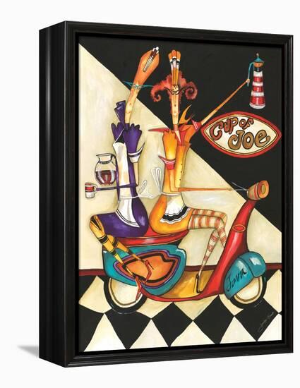 Cup of Joe-Jennifer Garant-Framed Premier Image Canvas