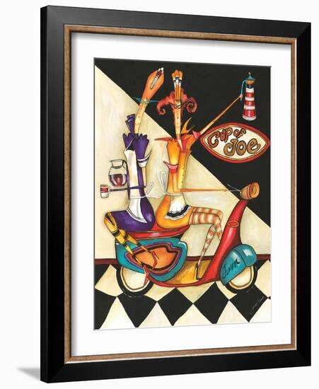 Cup of Joe-Jennifer Garant-Framed Giclee Print