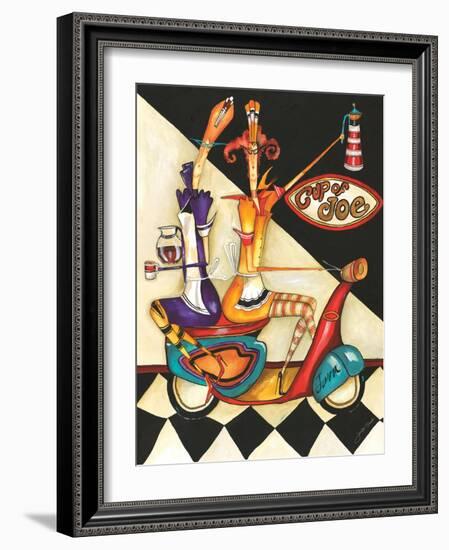 Cup of Joe-Jennifer Garant-Framed Giclee Print