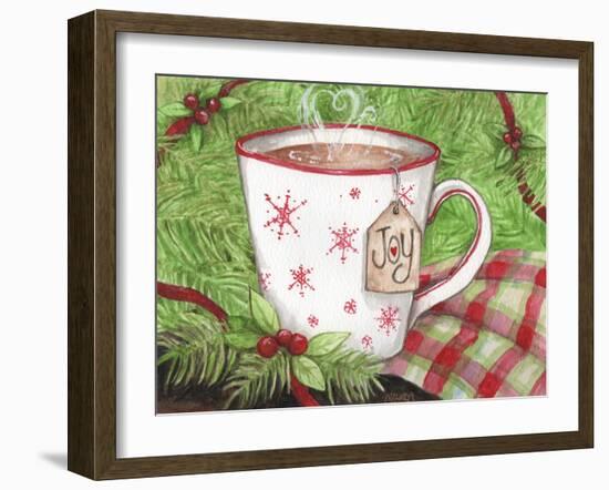 Cup of Joy and Love-Melinda Hipsher-Framed Giclee Print