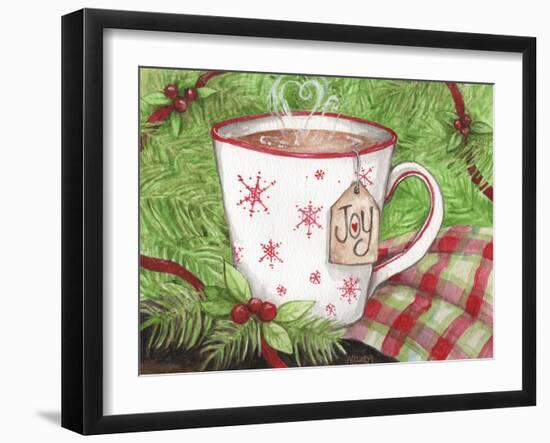 Cup of Joy and Love-Melinda Hipsher-Framed Giclee Print