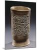 Cup Showing Relief of Two Priests and the God Quetzalcoatl-null-Mounted Giclee Print