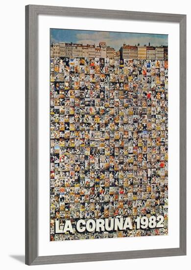 Cupa del Mundo de Futbol-Erró (Gudmundur Gudmundsson)-Framed Collectable Print