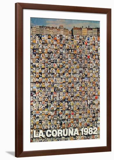 Cupa del Mundo de Futbol-Erró (Gudmundur Gudmundsson)-Framed Collectable Print