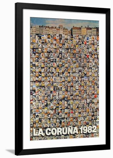 Cupa del Mundo de Futbol-Erró (Gudmundur Gudmundsson)-Framed Collectable Print